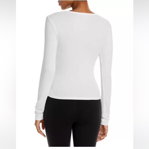 Beyond Yoga Wrap Long Sleeve Top - sz M - Picture 2 of 4